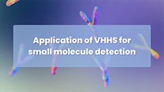 Application of VHHS for small molecule detection